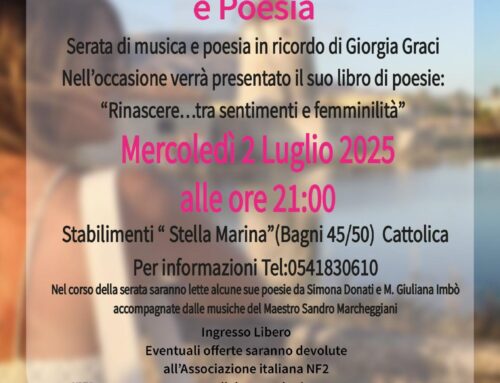 Rinascere… tra Note e Poesia – 2 LUGLIO 2025